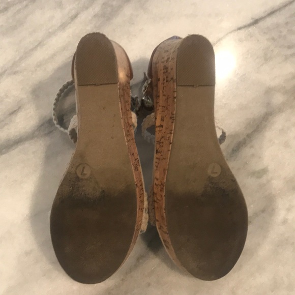 Mossimo Wedge Sandals Size 7 - Picture 5 of 5